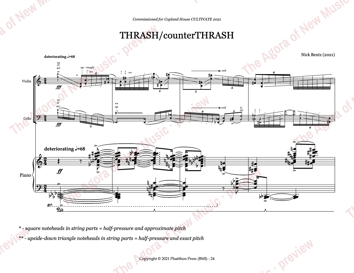 THRASH/counterTHRASH by Nicholas Bentz: Score page 5 of 18