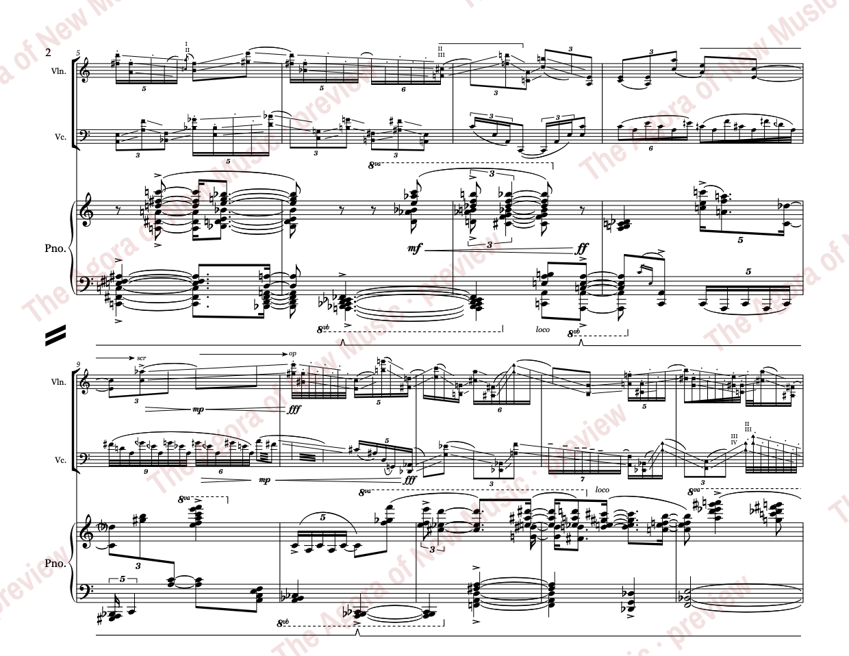 THRASH/counterTHRASH by Nicholas Bentz: Score page 6 of 18