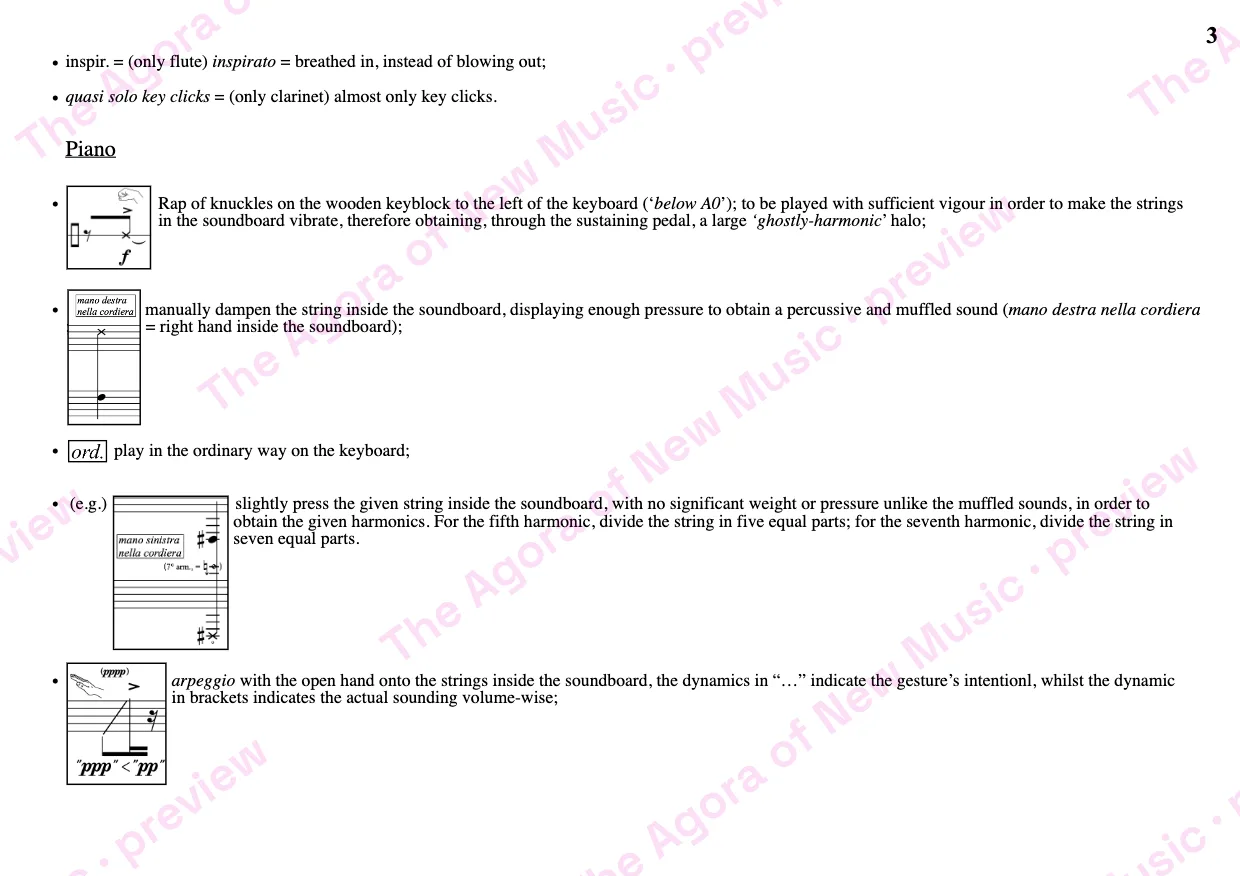 Performance notes, page 5