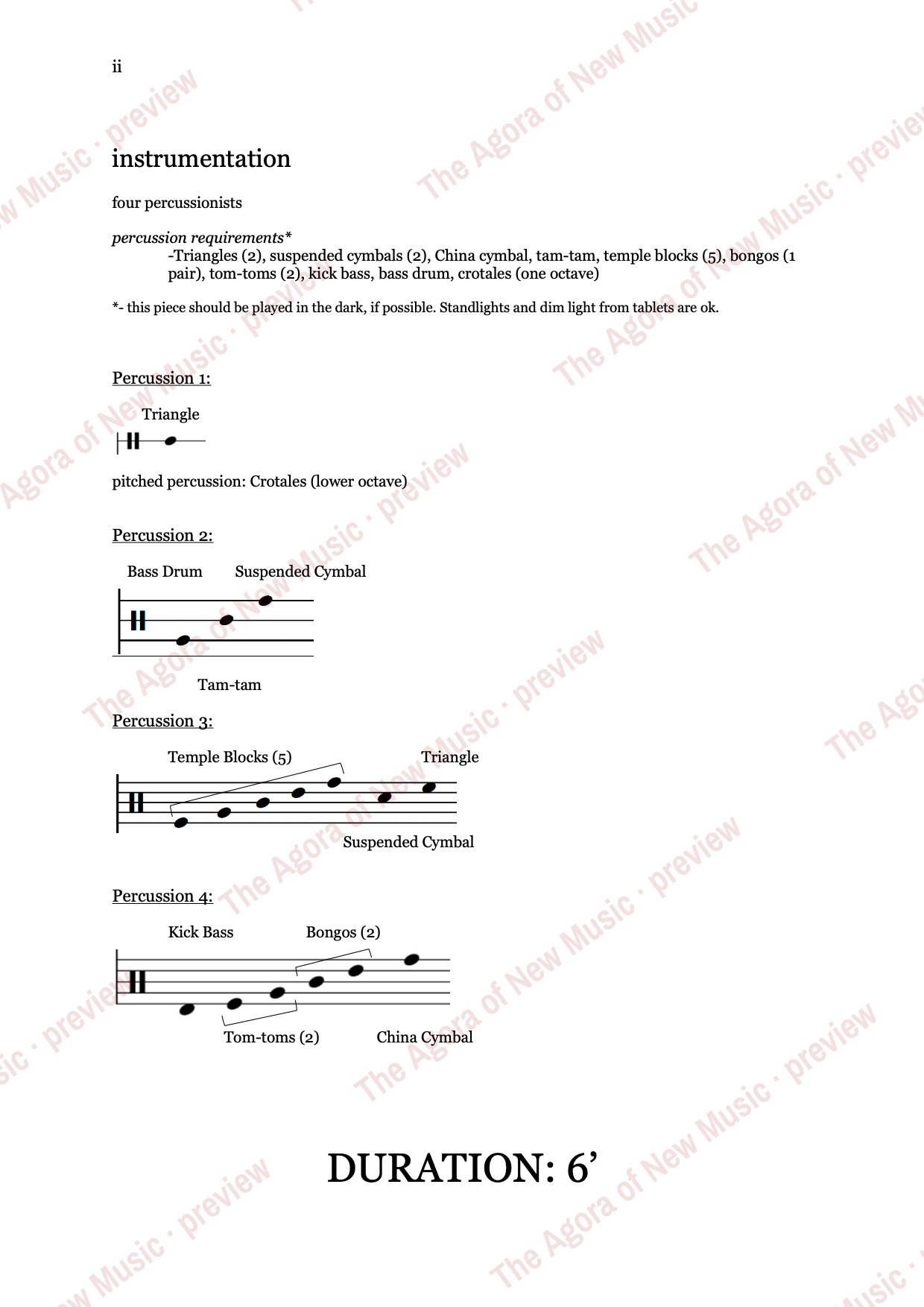Alien Altar: Performance notes, page 2