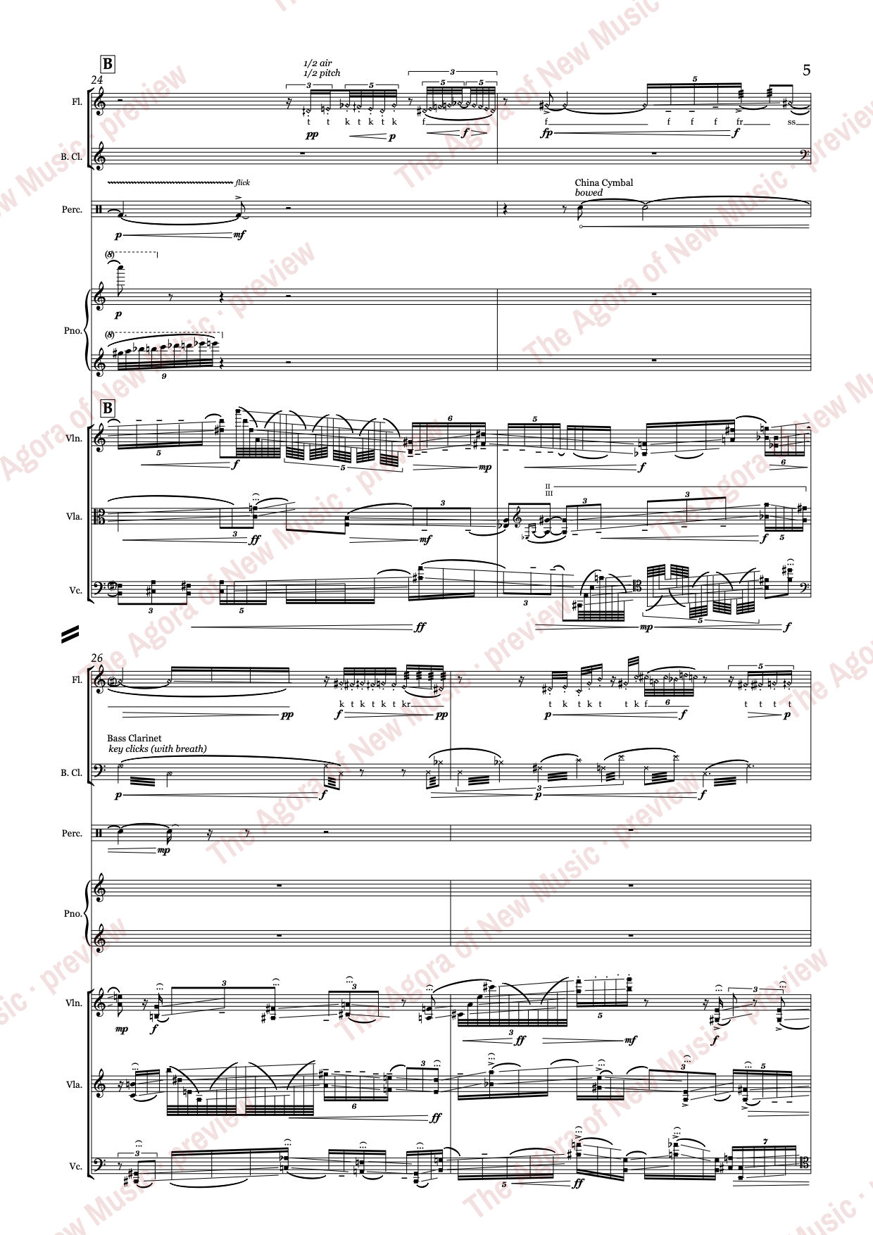 a gleaming like ivory...: Score page 9 of 44