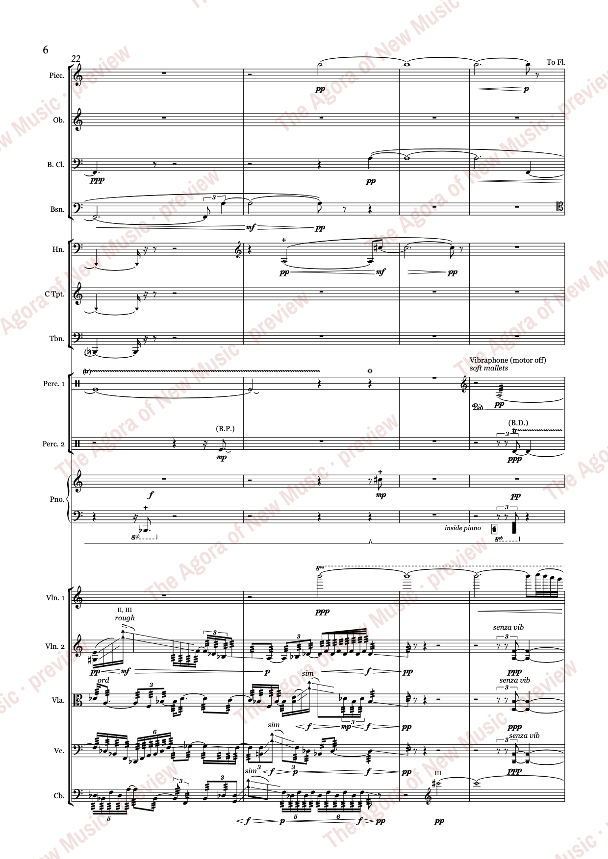 the shifting earth: Score page 10 of 67