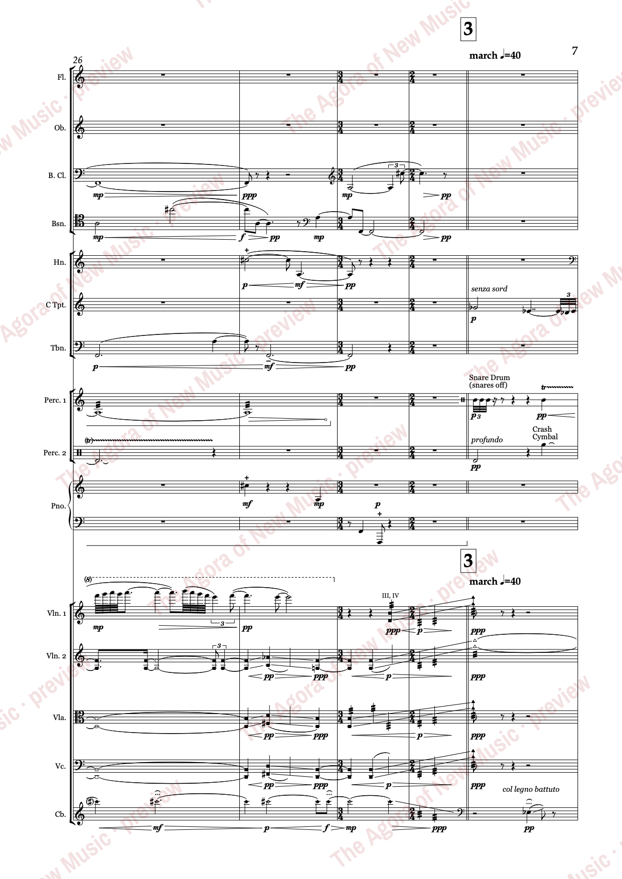 the shifting earth: Score page 11 of 67