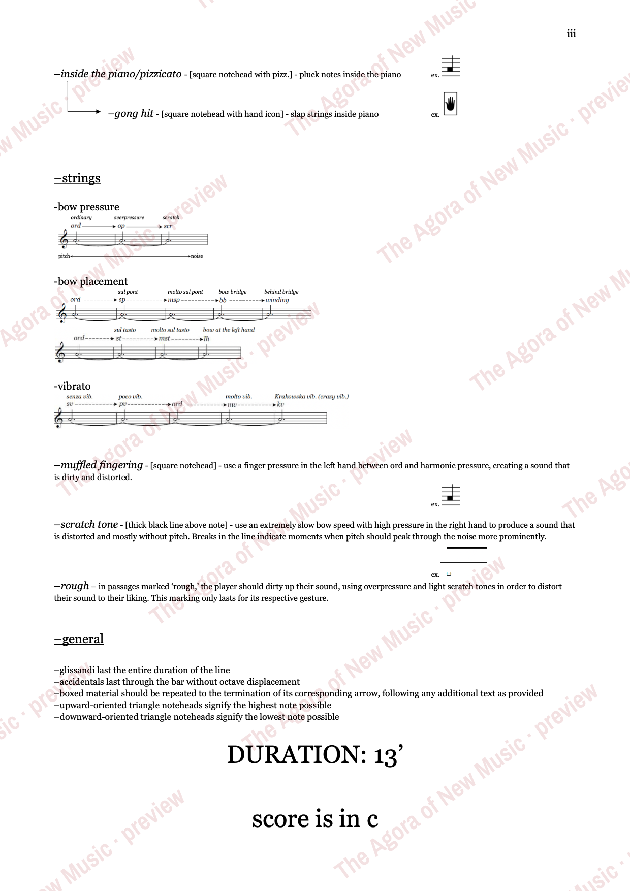 the shifting earth: Performance notes, page 3