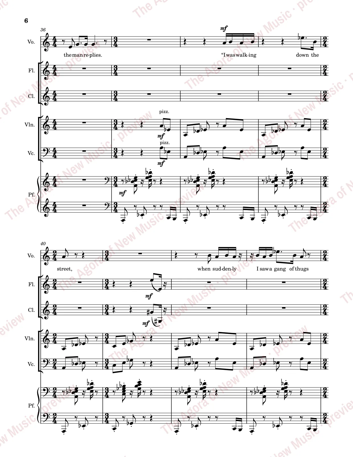 Three Shaggy Dogs (2026): Score page 8 of 32