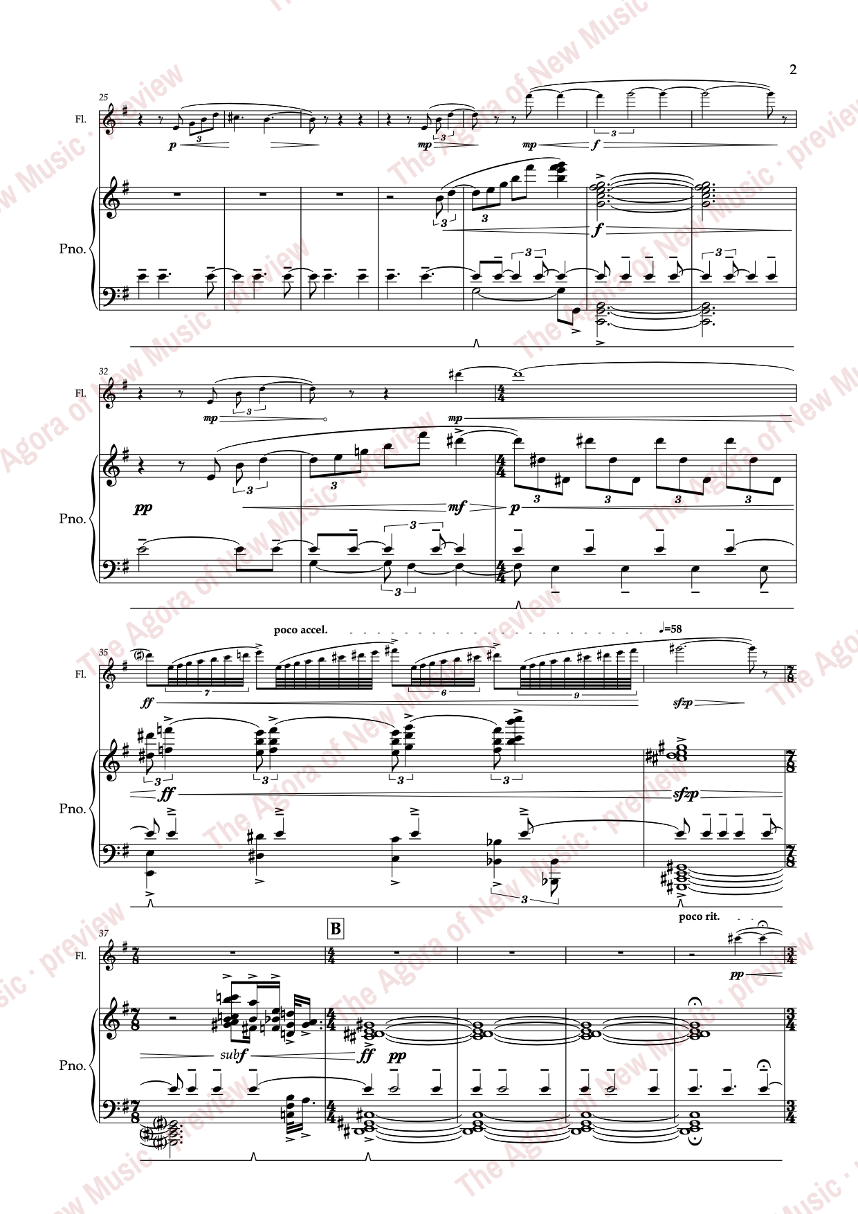 Hence, I speak to you now... by Nicholas Bentz: Score page 4 of 9