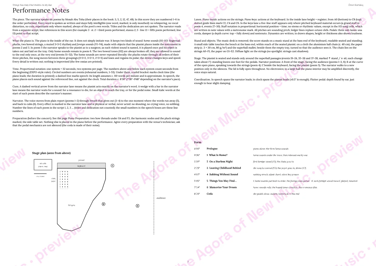 Performance notes, page 3