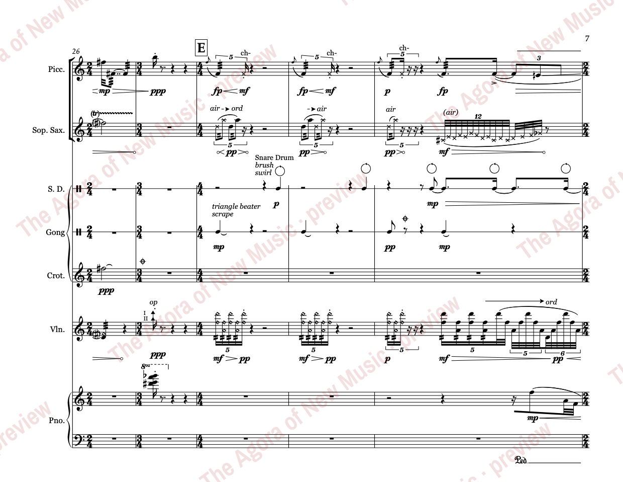 filigree: Score page 13 of 40